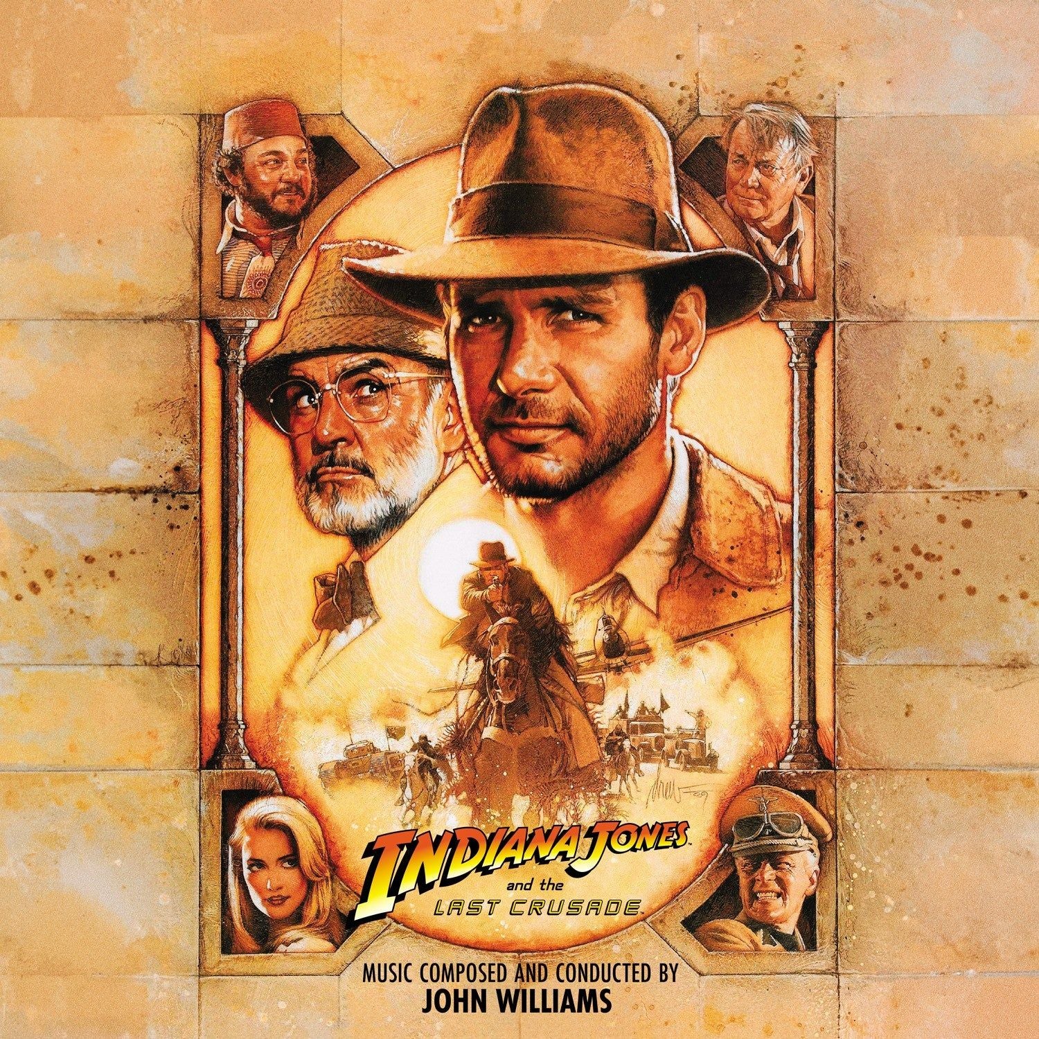 Vinile John Williams - Indiana Jones And The Last Crusade / O.S.T. (Transparent Orange Vinyl) (2 Lp)