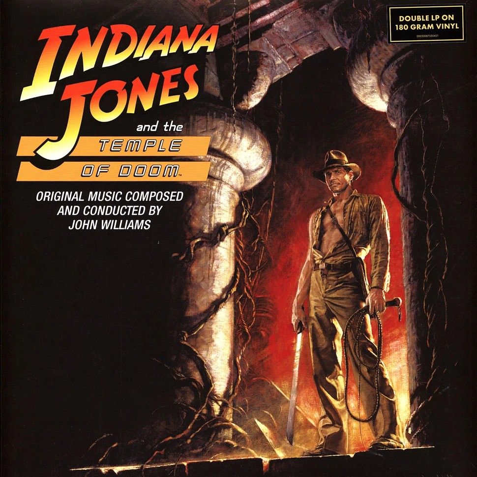 Vinile John Williams - Indiana Jones And The Temple Of Doom / O.S.T. (Orange Vinyl) (2 Lp)