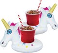 Merchandising Big Mouth: Unicorn Star Pack Beverage Boat 2 Pz (Porta Bicchiere Gonfiabile)