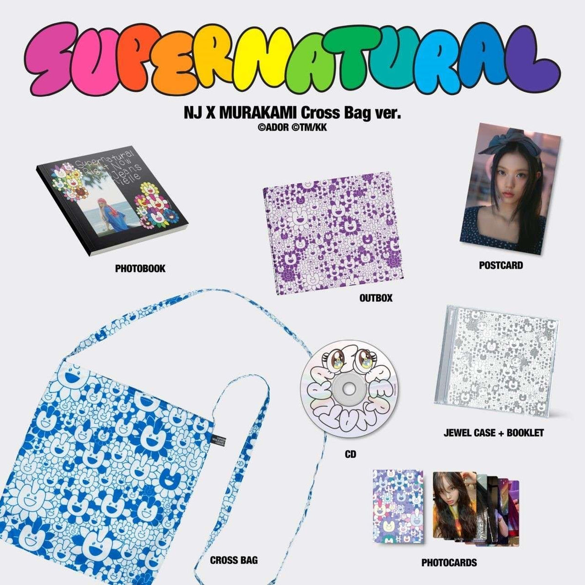 Audio Cd Newjeans - Supernatural Nj X Murakami