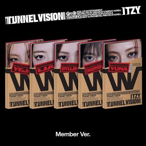 Audio Cd Itzy - Tunnel Vision [Member Ver.]