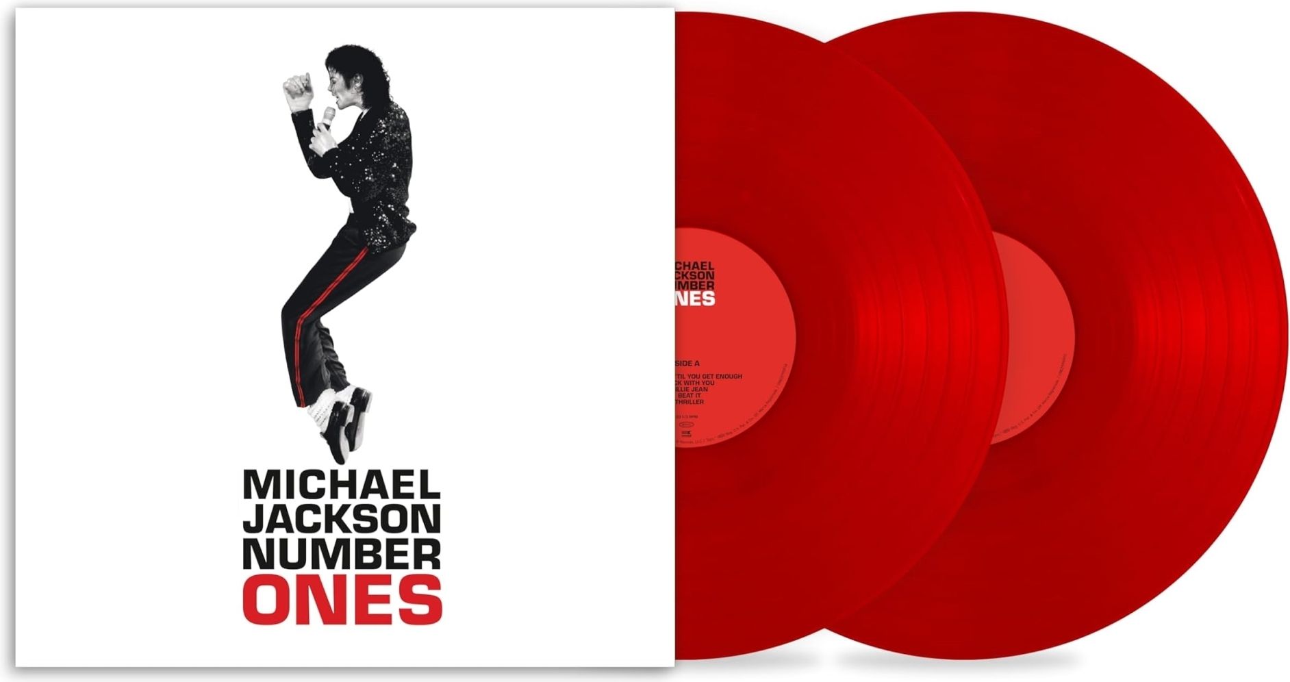 Vinile Michael Jackson - Number Ones (Red Vinyl) (2 Lp)