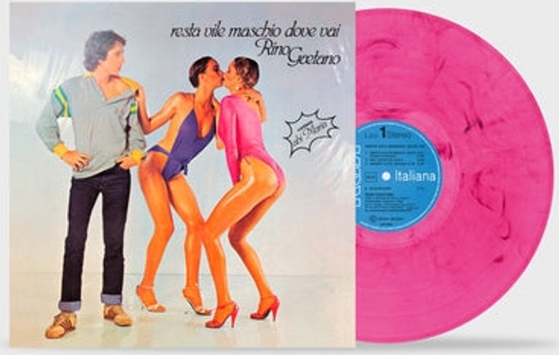 Vinile Rino Gaetano - Resta Vile Maschio, Dove Vai (Pink Marble Vinyl)