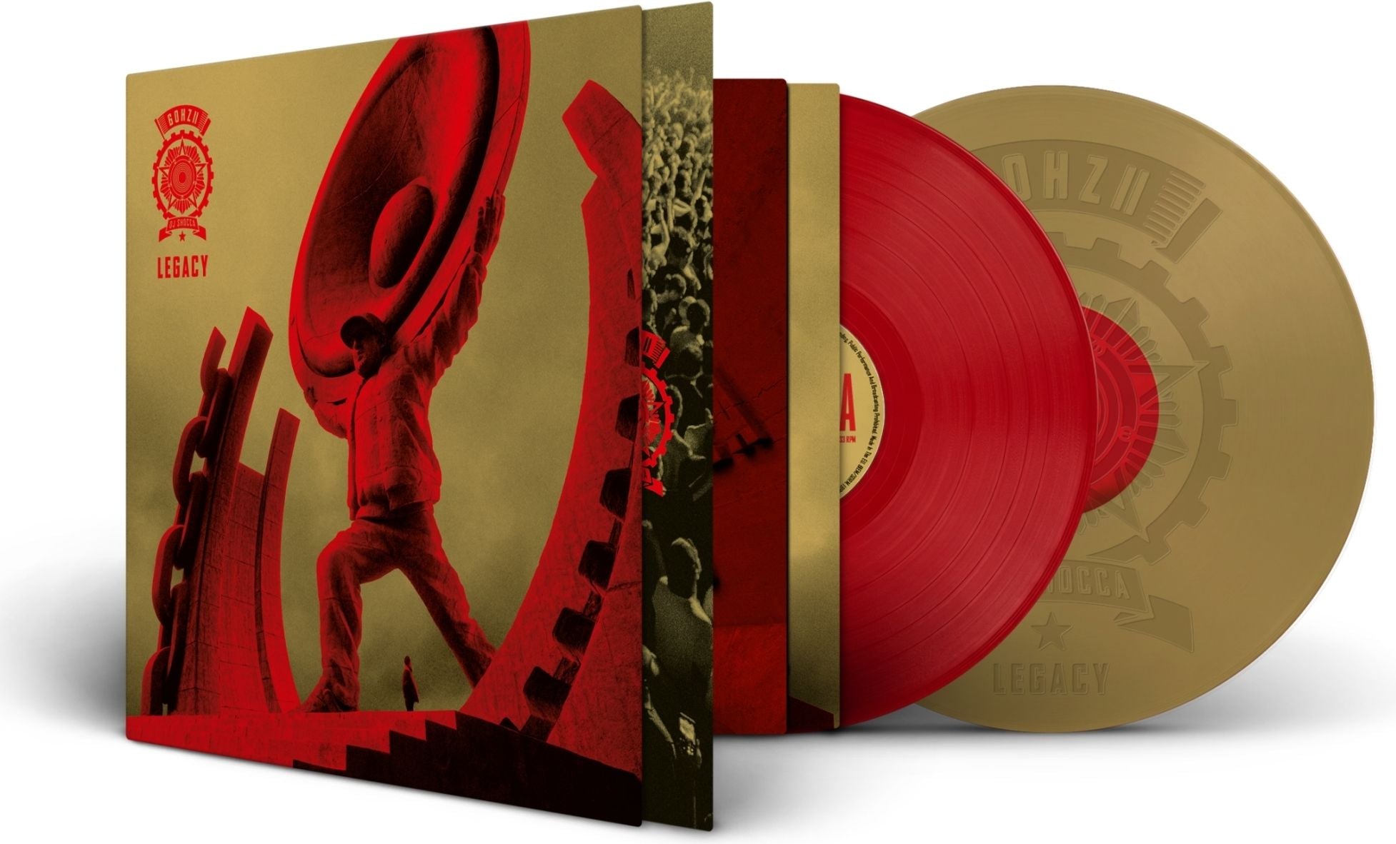 Vinile Dj Shocca - 60 Hz Ii-Legacy (Gold Etched/Red Vinyl) (2 Lp)