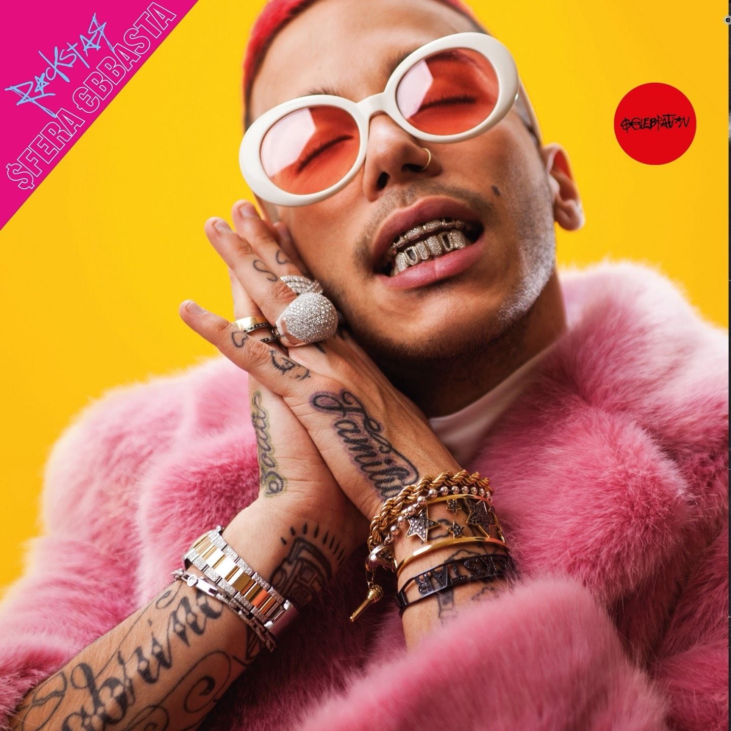 Vinile Sfera Ebbasta - Rockstar (Selebration) - Pink & Yellow Vinyl