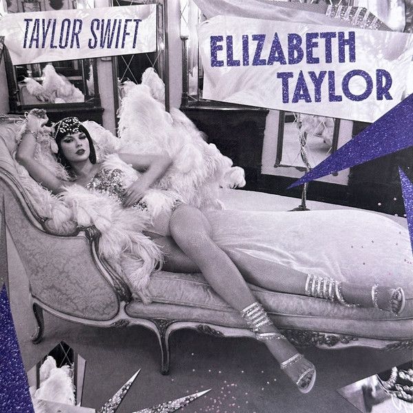 Vinile Taylor Swift - Elizabeth Taylor (Cry My Eyes Violet Glitter Vinyl (7") (Collectible Cover Artwork) (Rsd 2026)