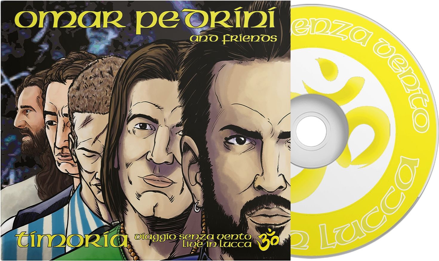 Audio Cd Omar Pedrini - Viaggio Senza Vento-Live