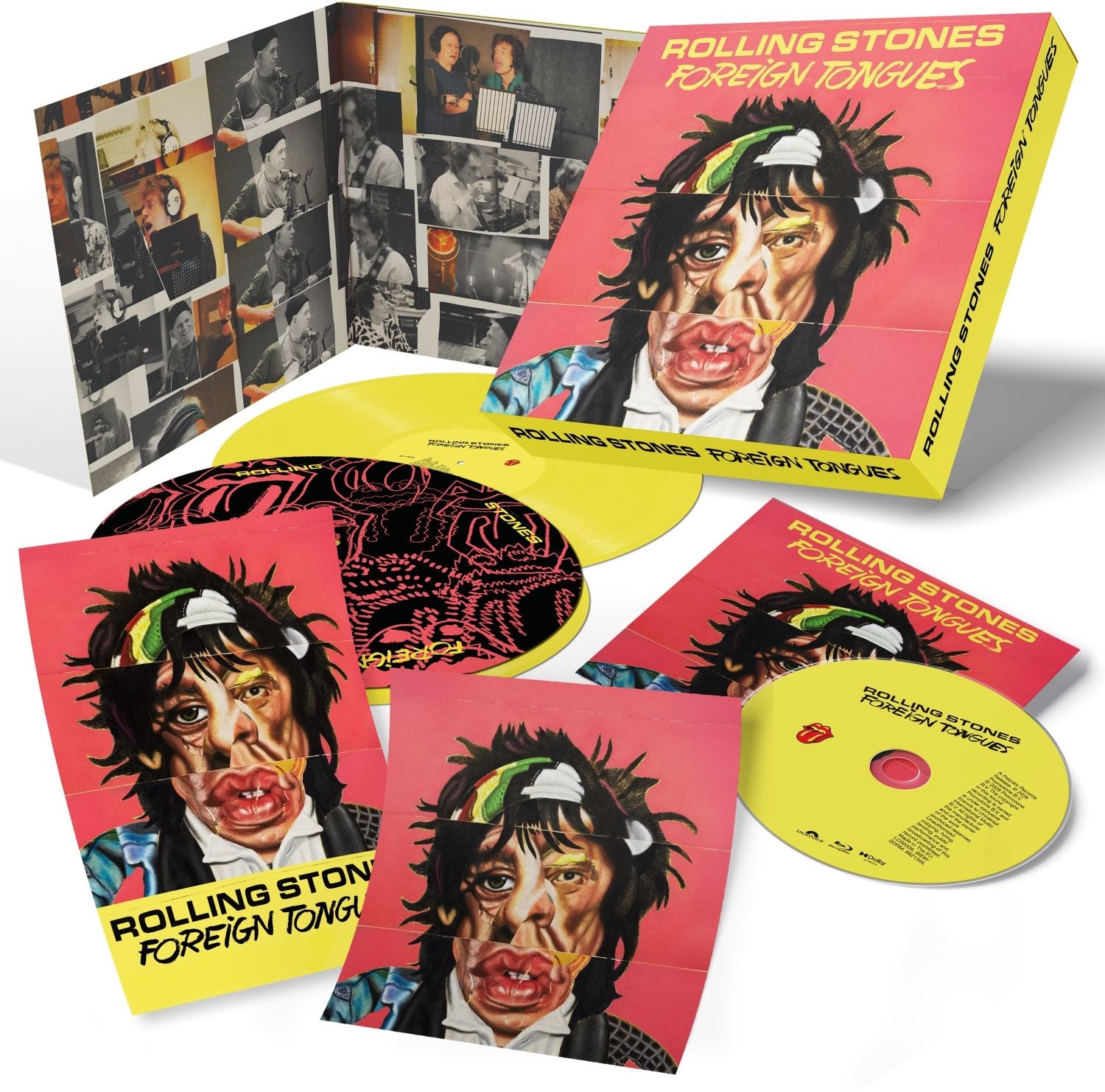 Vinile Rolling Stones (The) - Foreign Tongues (Yellow Vinyl) (2 Lp + Blu-Ray)