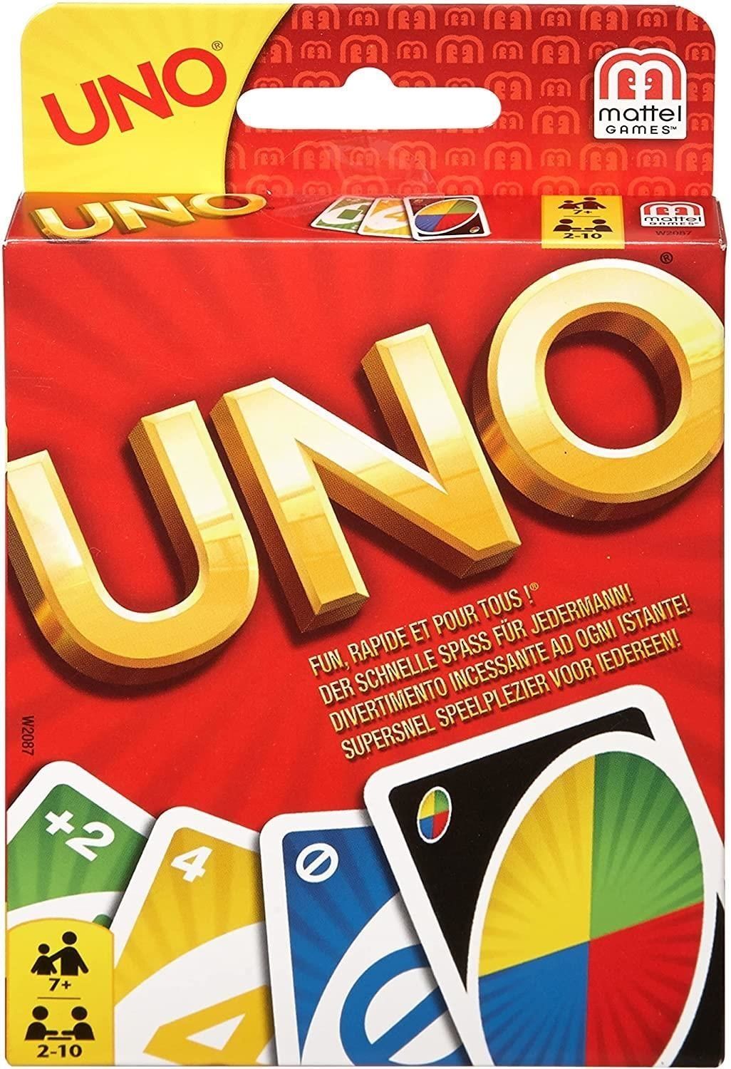Merchandising Uno: Mattel - Gioco Di Carte