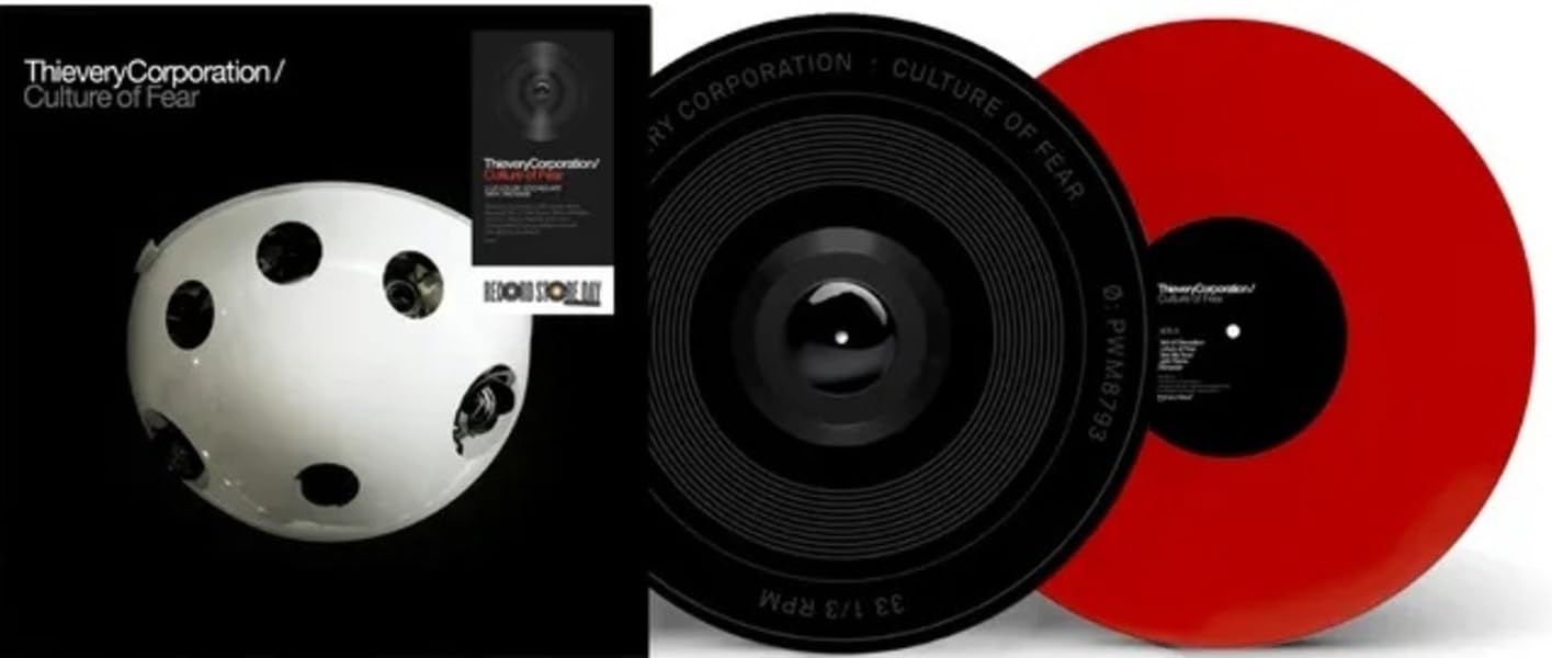 Vinile Thievery Corporation - Culture Of Fear (Red/Black Vinyl) (Etching D-Side) (Rsd 2026)