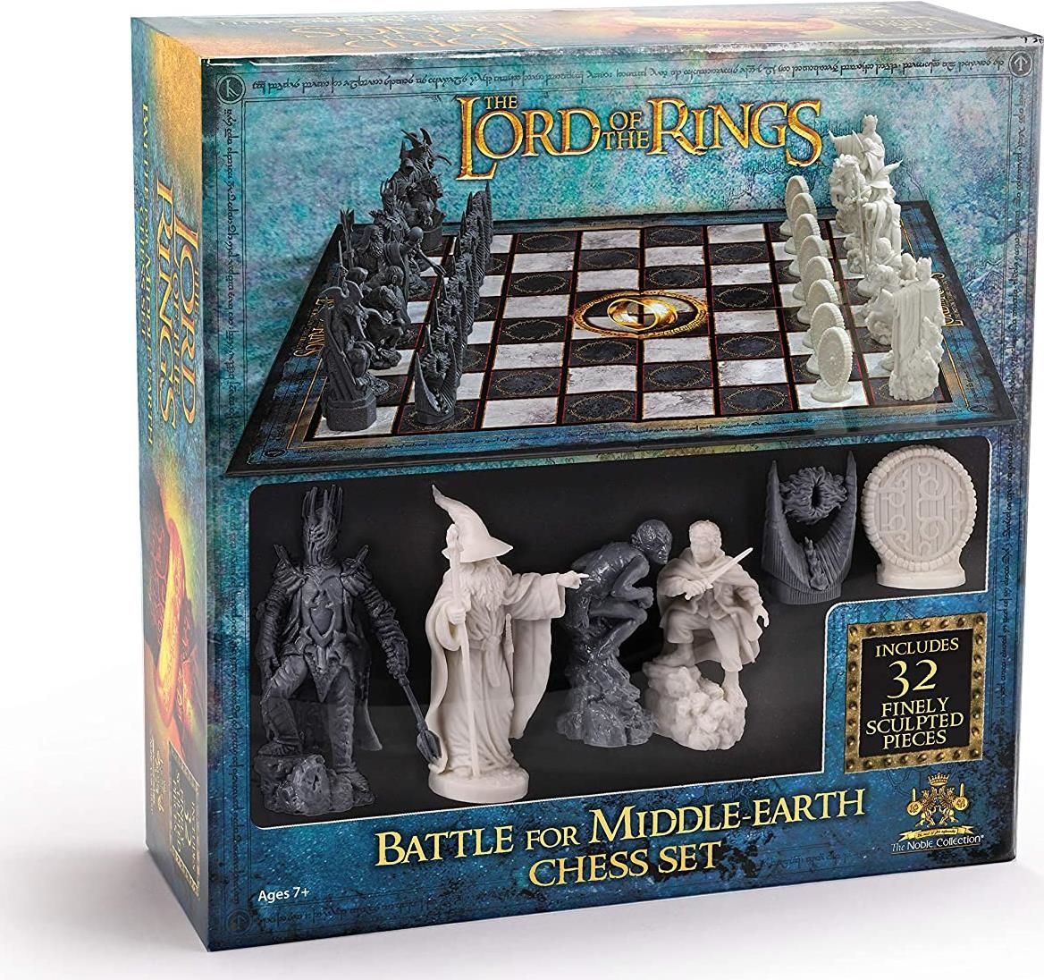 Merchandising Lord Of The Rings (The): Noble Collection - Battle For Middle Earth (Chess Set / Scacchiera)