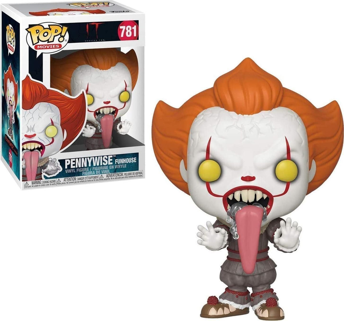Merchandising It Chapter 2: Funko Pop! Movies - Pennywise (Funhouse) (Vinyl Figure 781)