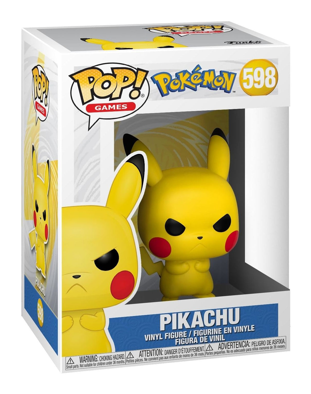 Merchandising Pokemon: Funko Pop! Games - Pikachu (Vinyl Figure 598)
