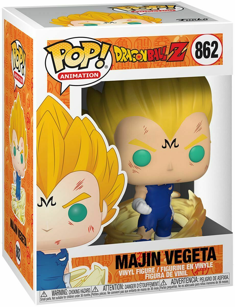 Merchandising Dragonball: Funko Pop! Animation - Serie Z - Majin Vegeta