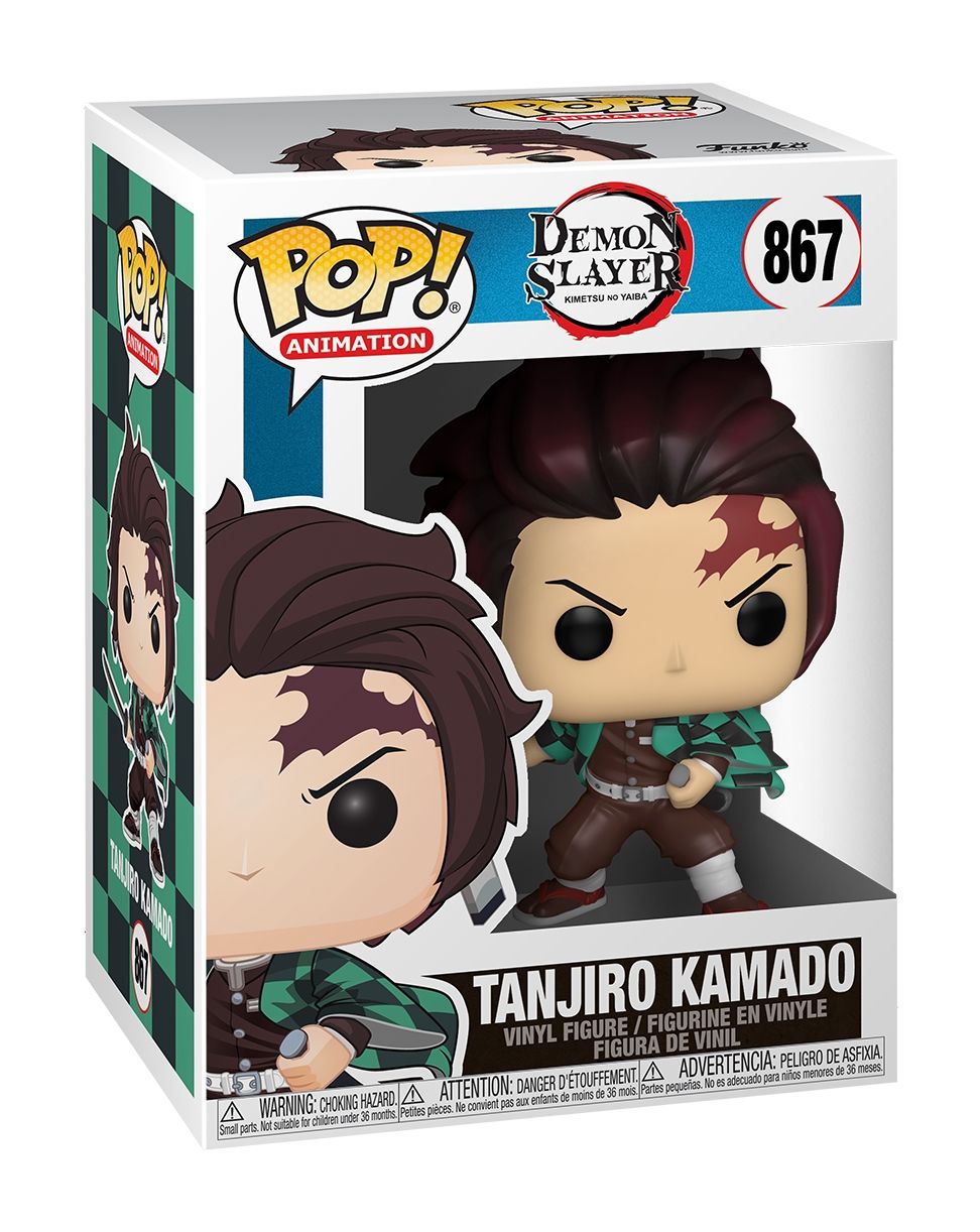 Merchandising Demon Slayer: Funko Pop! Animation - Tanjiro Kamado (Vinyl Figure 867)
