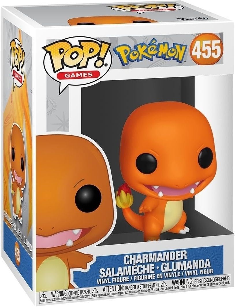 Merchandising Pokemon: Funko Pop!: Pop! Games - Charmander (Vinyl Figure 455)