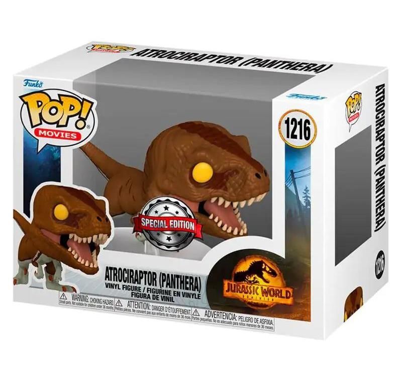 Merchandising Jurassic World: Funko Pop! Movies - Dominion - Atrociraptor (Panthera) (Vinyl Figure 1216)