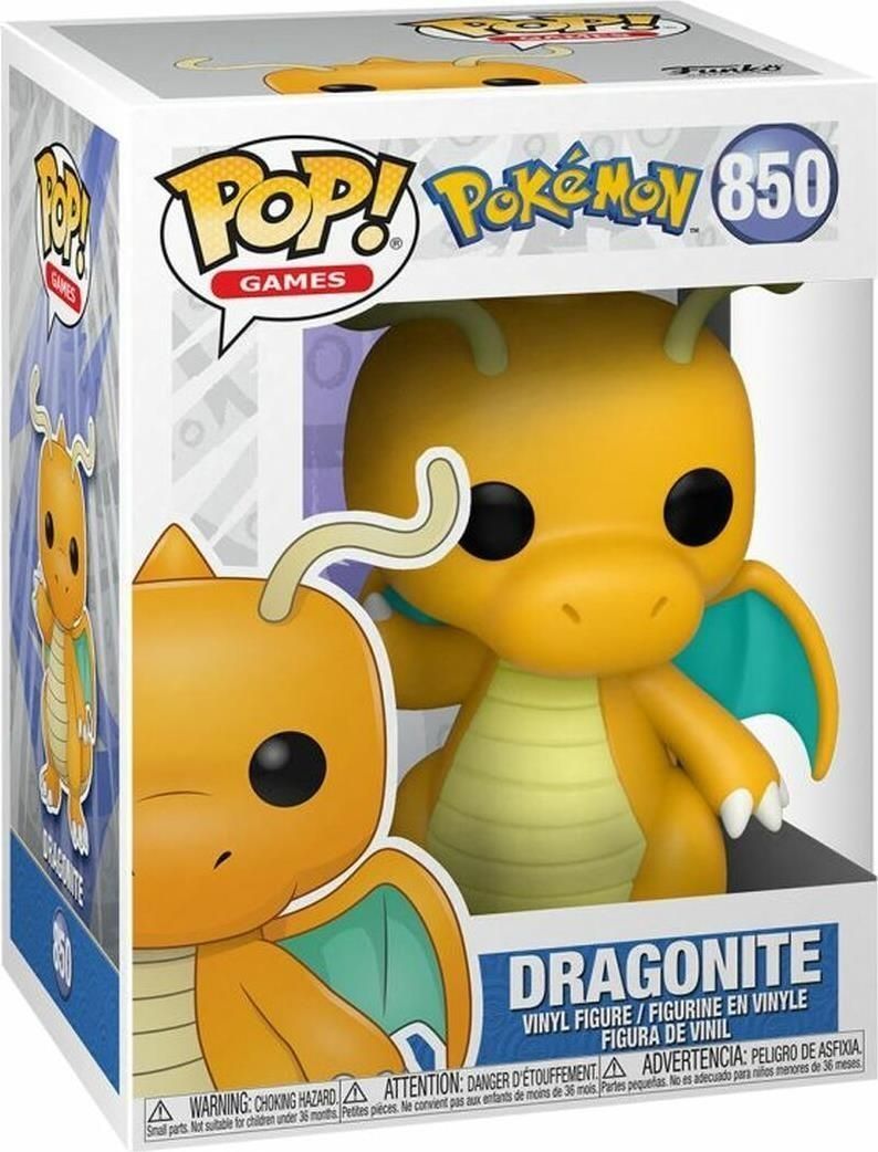 Merchandising Pokemon: Funko Pop! Games - Dragonite (Vinyl Figure 850)