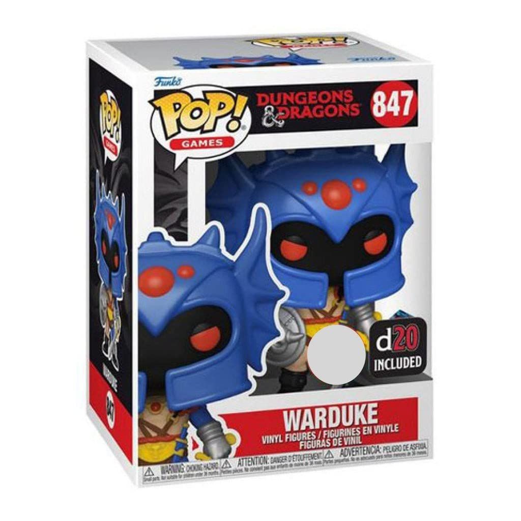 Merchandising Dungeons & Dragons: Funko Pop! Games - Warduke (Vinyl Figure 847)