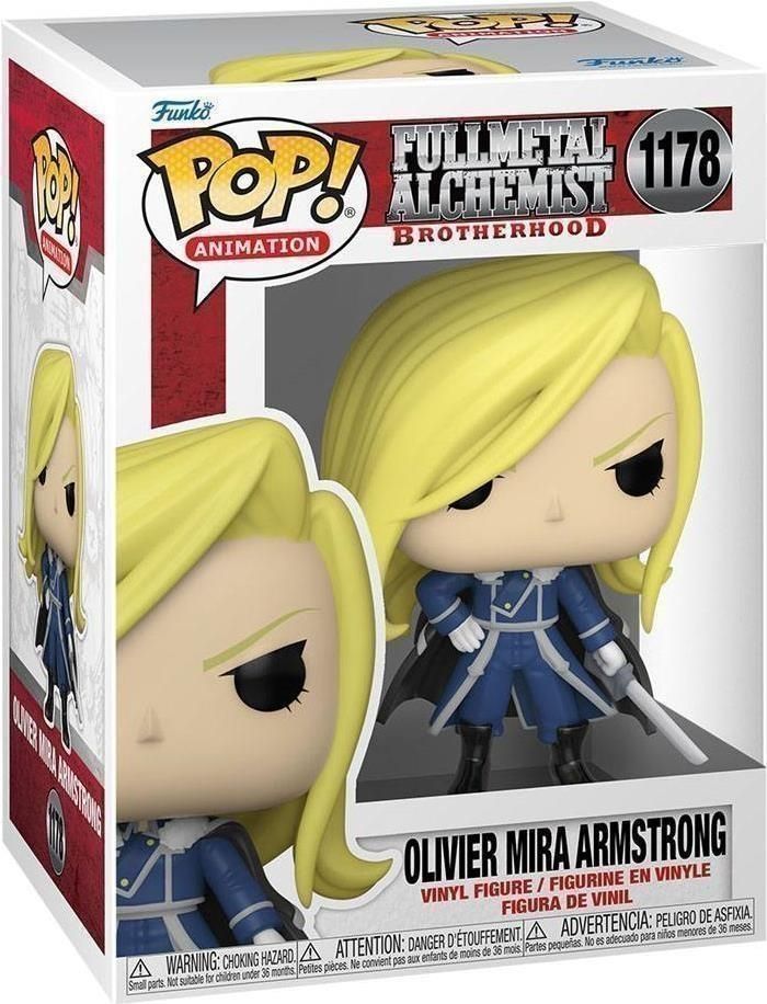 Merchandising Fullmetal Alchemist Brotherhood: Funko Pop! Animation - Olivier Armstrong (Vinyl Figure 1178)