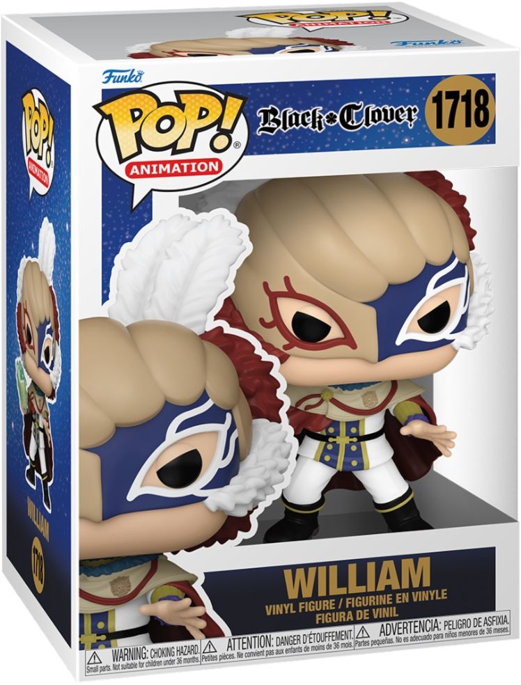 Merchandising Black Clover: Funko Pop! Animation - William (Vinyl Figure 1718)