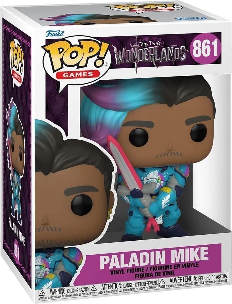 Merchandising Tiny Tina's Wonderlands: Funko Pop! Games - Paladin Mike (Vinyl Figure 861)