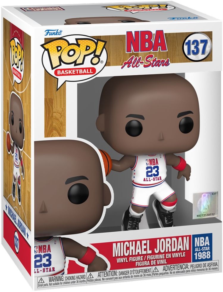 Merchandising Basketball: Funko Pop! - Nba Legends - Michael Jordan (1988 Asg) (Vinyl Figure 137)