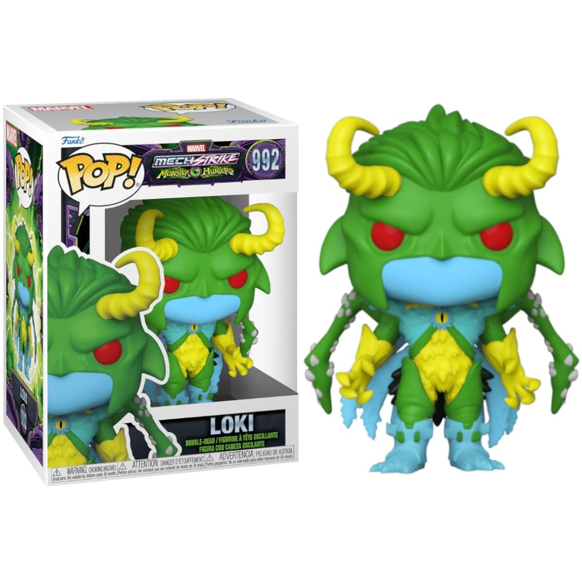 Merchandising Marvel: Funko Pop! - Monster Hunters - Loki (Vinyl Figure 992)