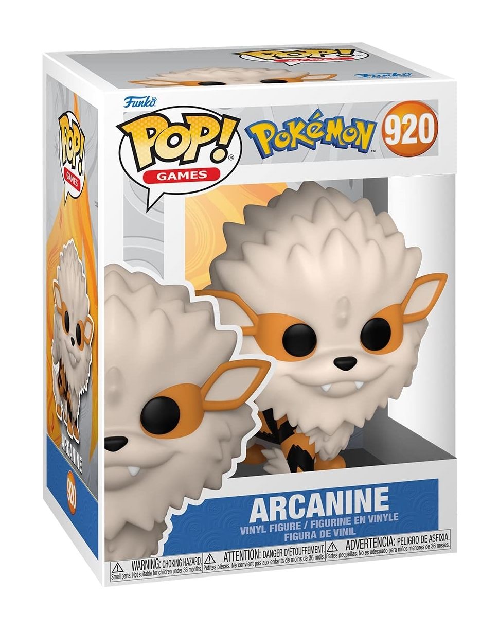 Merchandising Pokemon: Funko Pop! Games - Arcanine (Vinyl Figure 920)