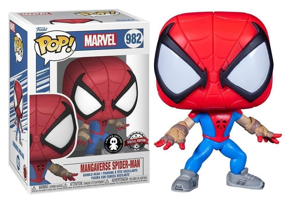 Merchandising Marvel: Funko Pop! - Mangaverse Spider-Man (Vinyl Figure 982)