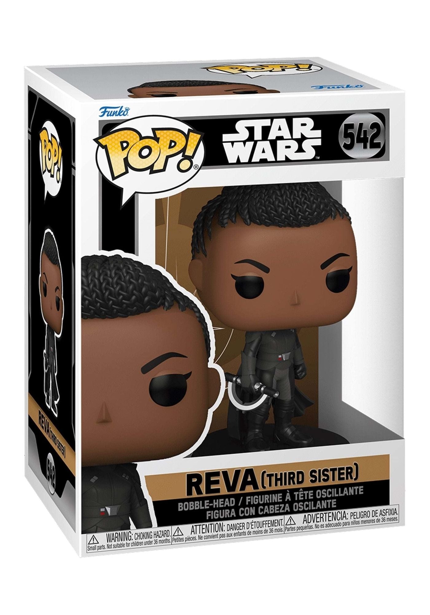 Star Wars Merchandise: Funko Pop! - Obi-Wan Kenobi - Reva (Third Sister) (Vinyl Figure 542)