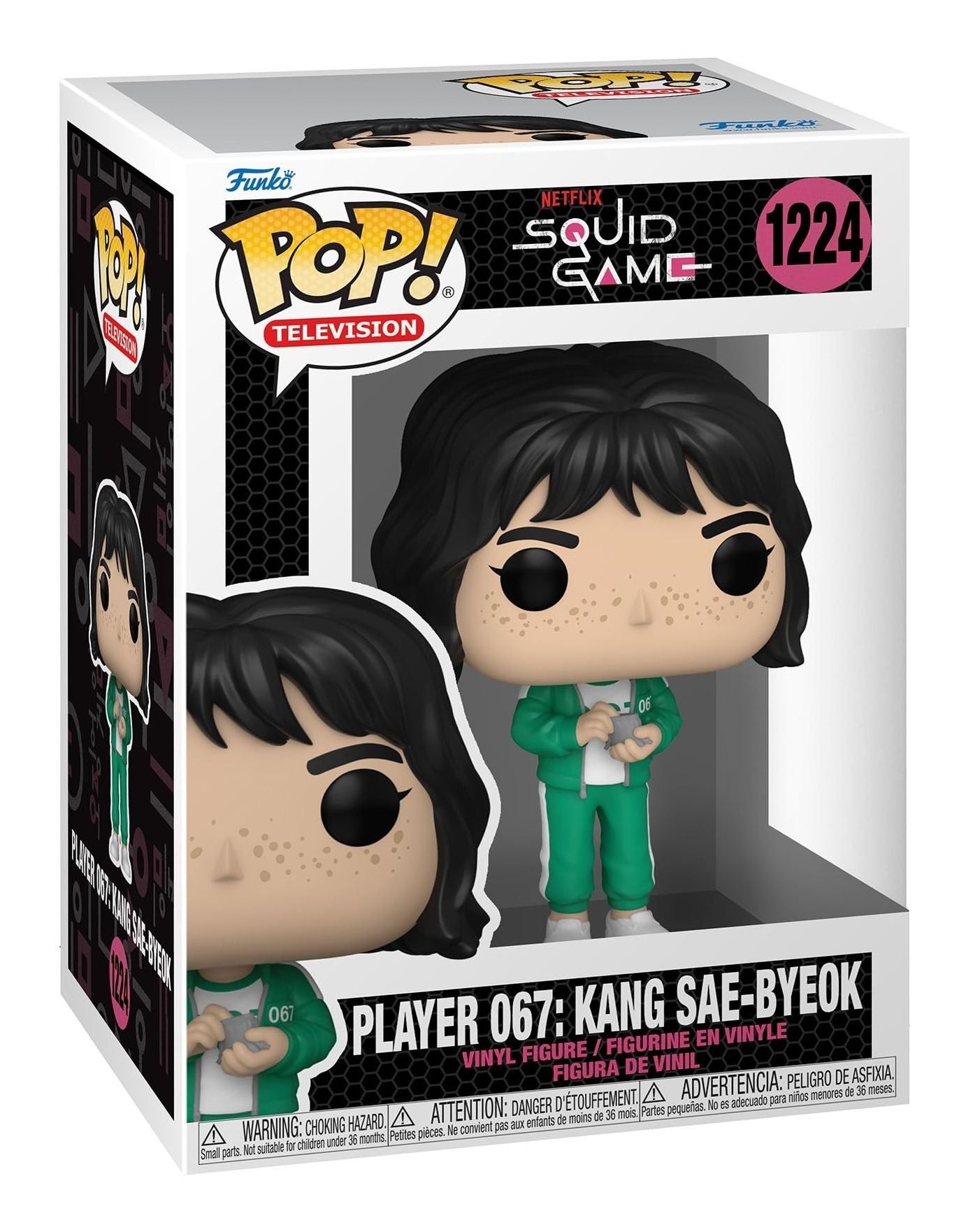 Squid Game Merchandising: Funko Pop! Television - Player 067: Kang Sae-Byeok (Vinyl Figure 1224)