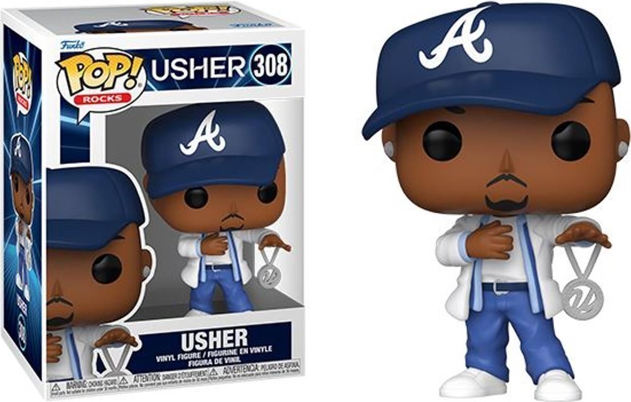 Merchandising Funko Pop! Rocks - Usher (Vinyl Figure 308)