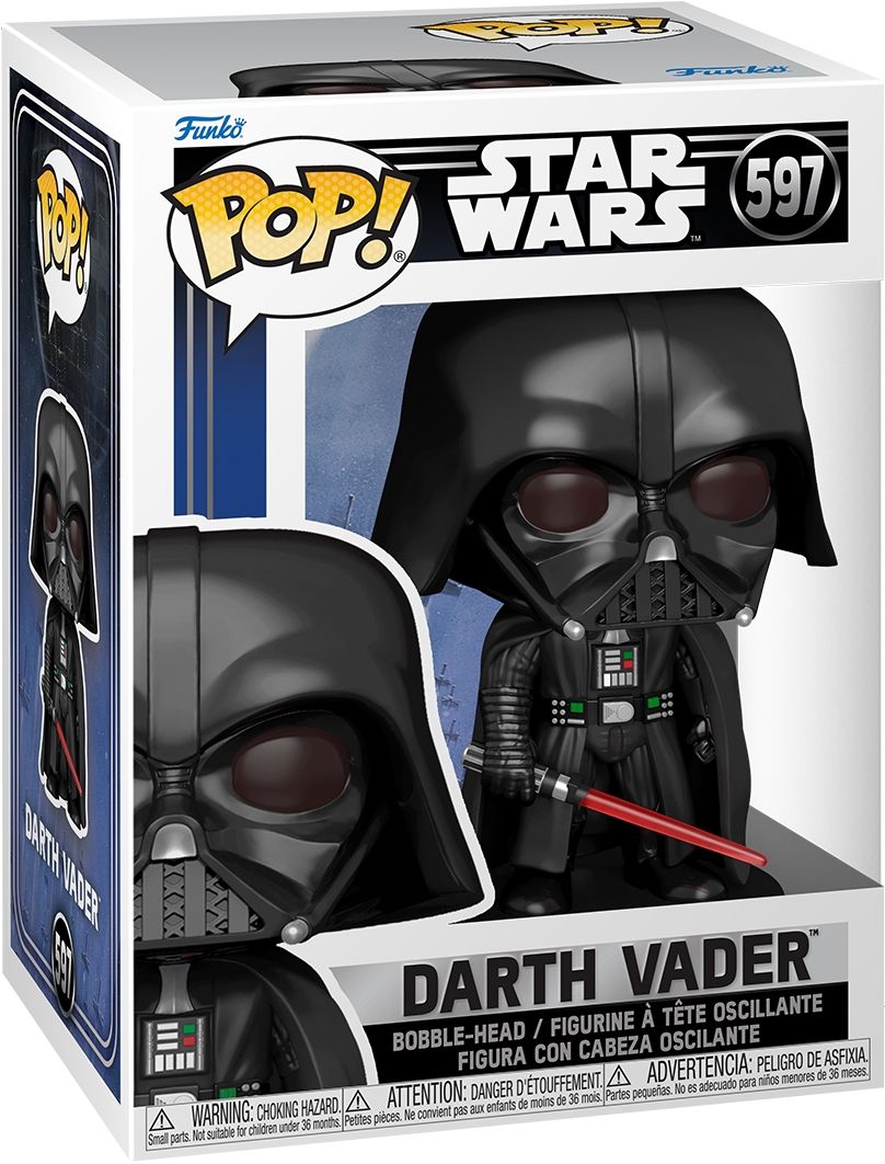 Merchandising Star Wars: Funko Pop! - Darth Vader (Vinyl Figure 597)