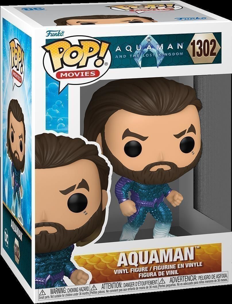 Merchandising Dc Comics: Funko Pop! Movies - Aquaman And The Lost Kingdom - Aquaman (Vinyl Figure 1302)
