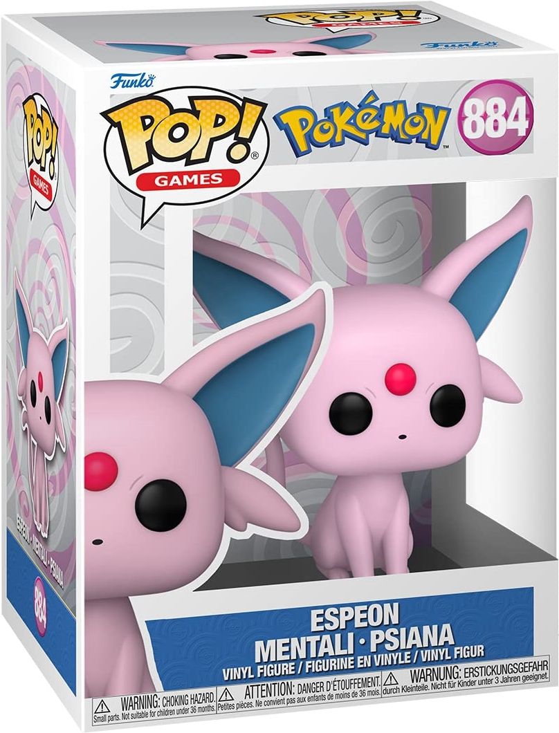 Merchandising Pokemon: Funko Pop! Games - Espeon (Vinyl Figure 884)