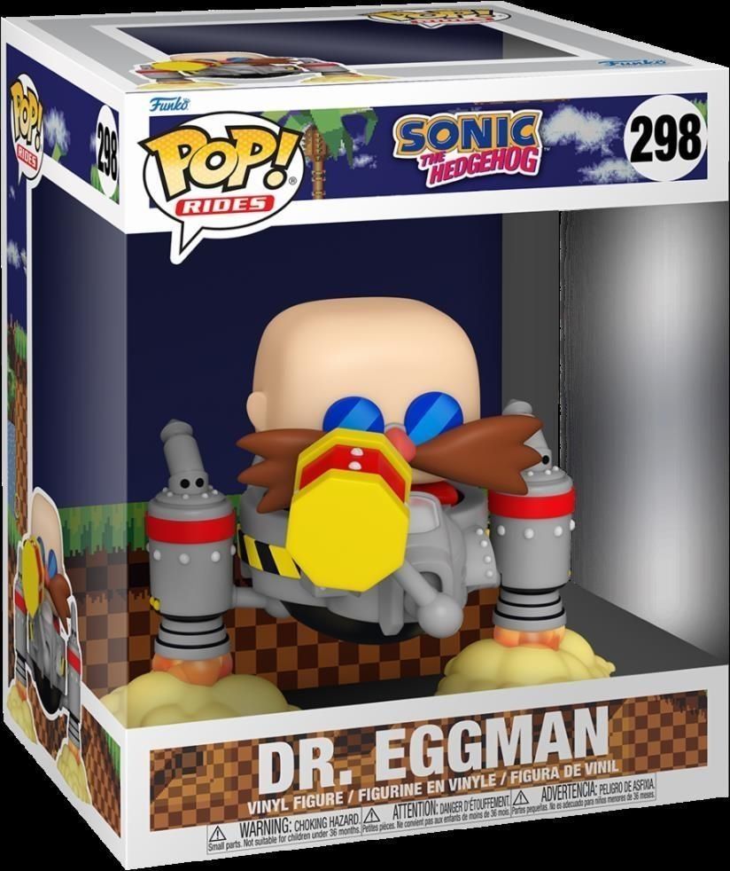 Merchandising Sonic: Funko Pop! Rides Deluxe - Dr. Eggman (Vinyl Figure 298)