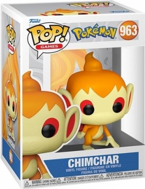 Merchandising Pokemon: Funko Pop! Games - Chimchar (Vinyl Figure 963)