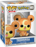 Pokémon Merchandising: Funko Pop! Games - Teddiursa (Vinyl Figure 985)
