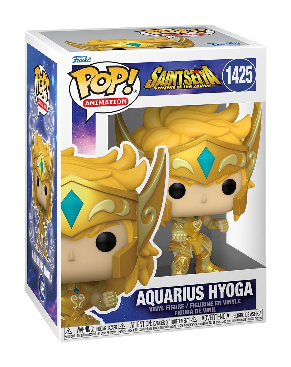 Merchandising Saint Seiya: Funko Pop! Animation - Gold Aquarius Hyoga (Vinyl Figure 1425)