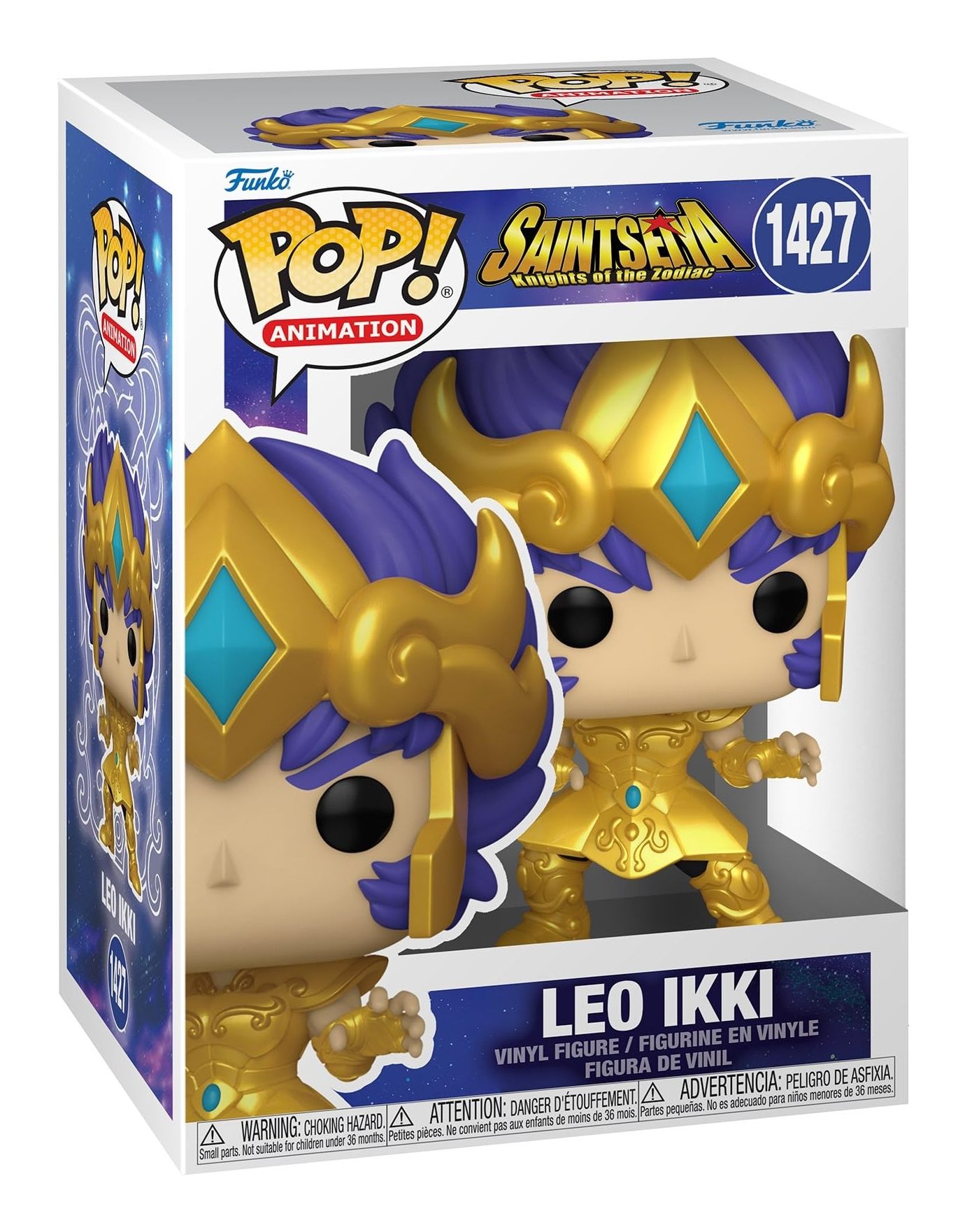 Merchandising Saint Seiya: Funko Pop! Animation - Gold Leo Ikki (Vinyl Figure 1427)