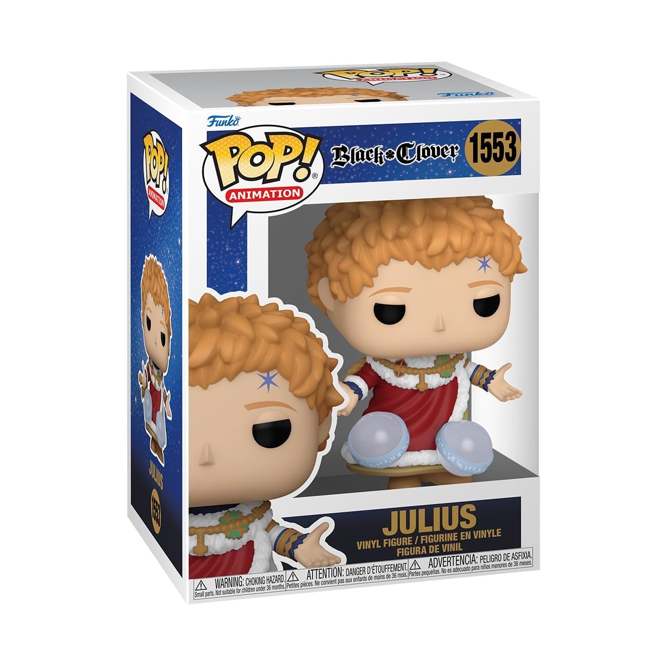 Merchandising Black Clover: Funko Pop! Animation - Julius (Vinyl Figure 1553)