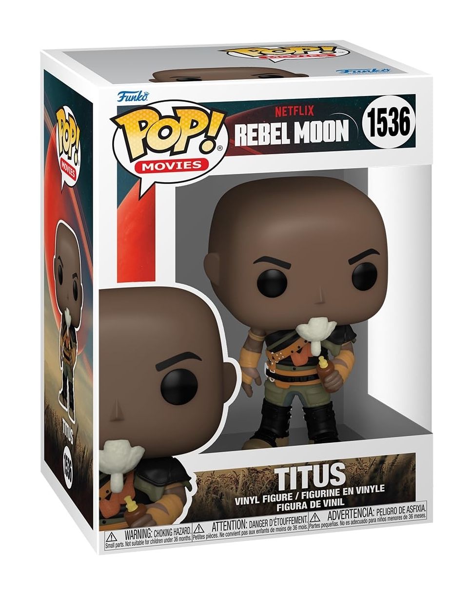 Merchandising Rebel Moon: Funko Pop! Movies - Titus (Vinyl Figure 1536)