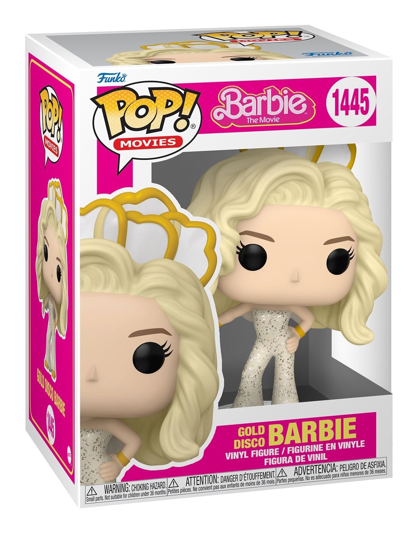 Merchandising Barbie: Funko Pop! Movies - Gold Disco Barbie (Vinyl Figure 1445)