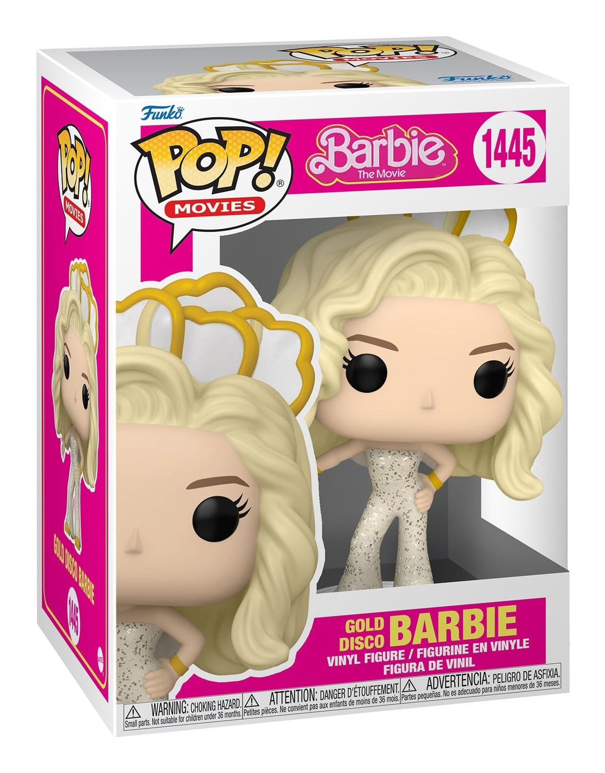 Merchandising Barbie: Funko Pop! Movies - Gold Disco Barbie (Vinyl Figure 1445)