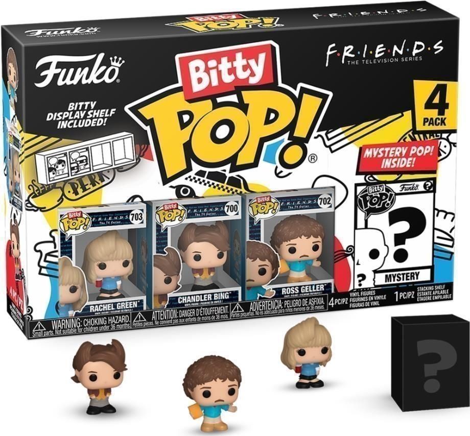 Friends Merchandise: Funko Pop! Bitty POP 4 Pack - 80's Rachel