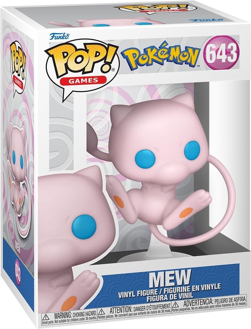 Pokémon Merchandising: Funko Pop! Games - Mew (Vinyl Figure 643)