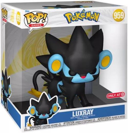 Merchandising Pokemon: Funko Pop! Games - Jumbo - Luxray (Vinyl Figure 959)