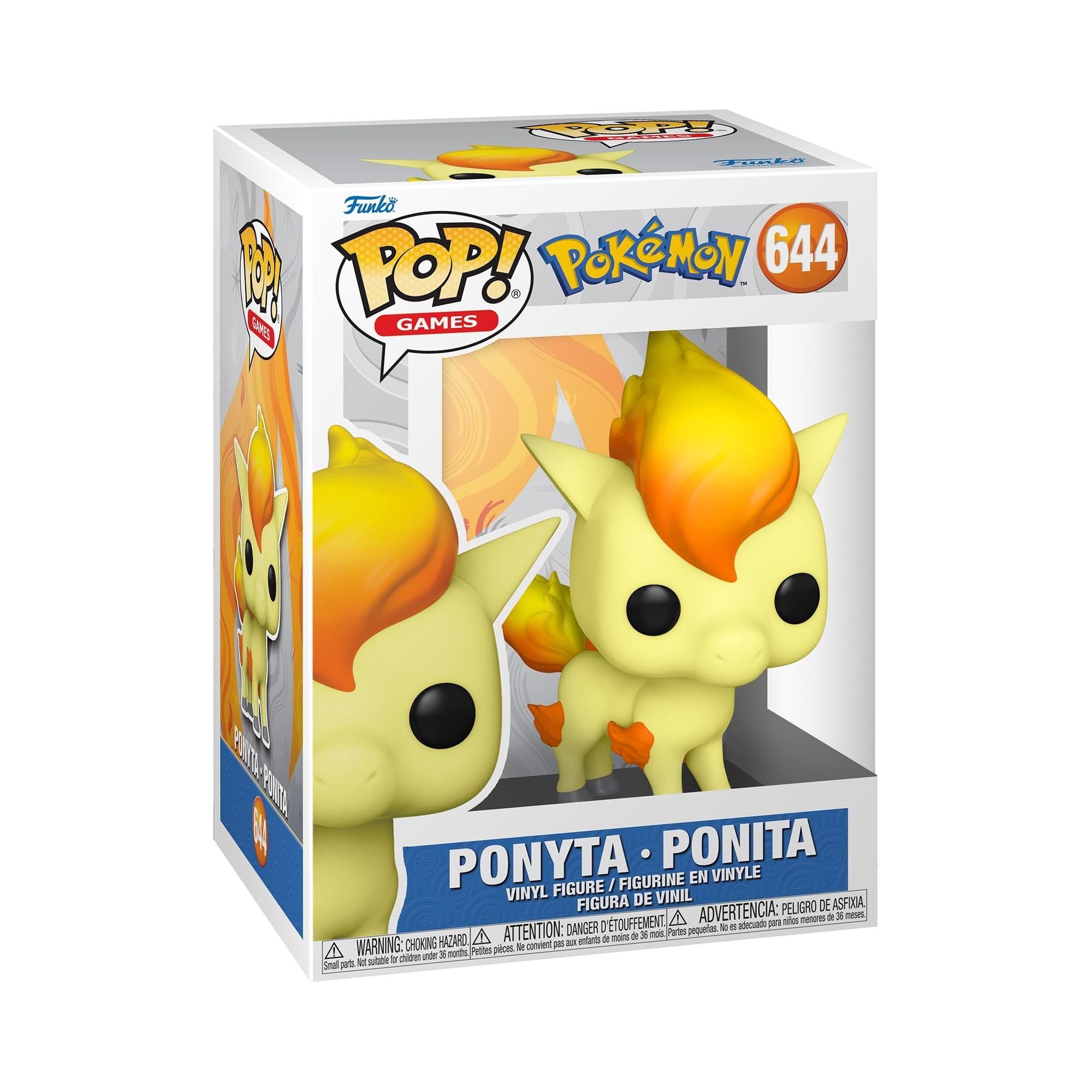 Merchandising Pokemon: Funko Pop! Games - Ponyta (Vinyl Figure 644)