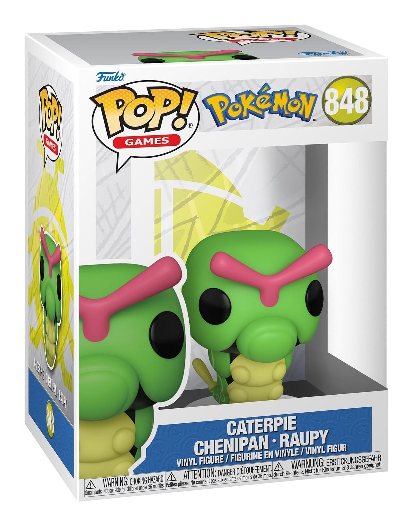 Merchandising Pokemon: Funko Pop! Games - Caterpie (Vinyl Figure 848)